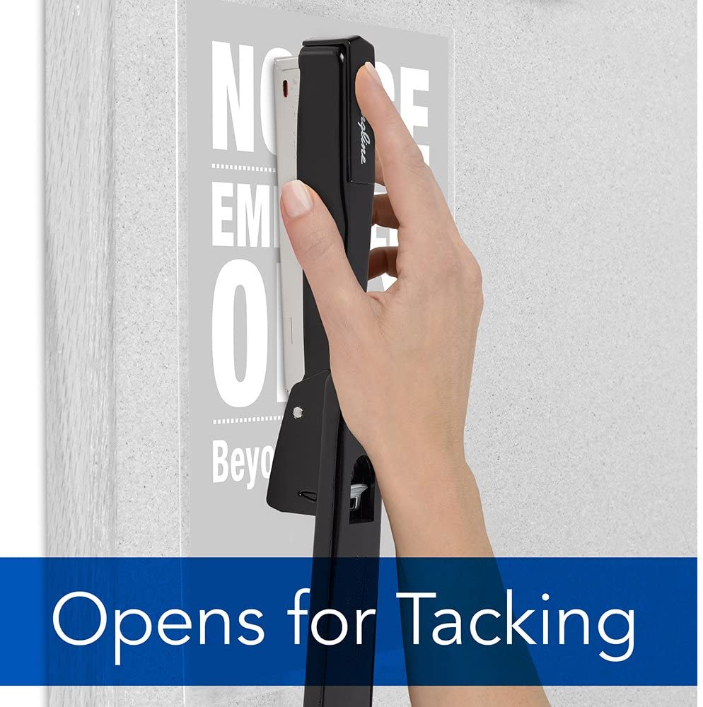 Swingline Stapler Commercial Full Strip Desk Stapler, 20-Sheet Capacity, Black