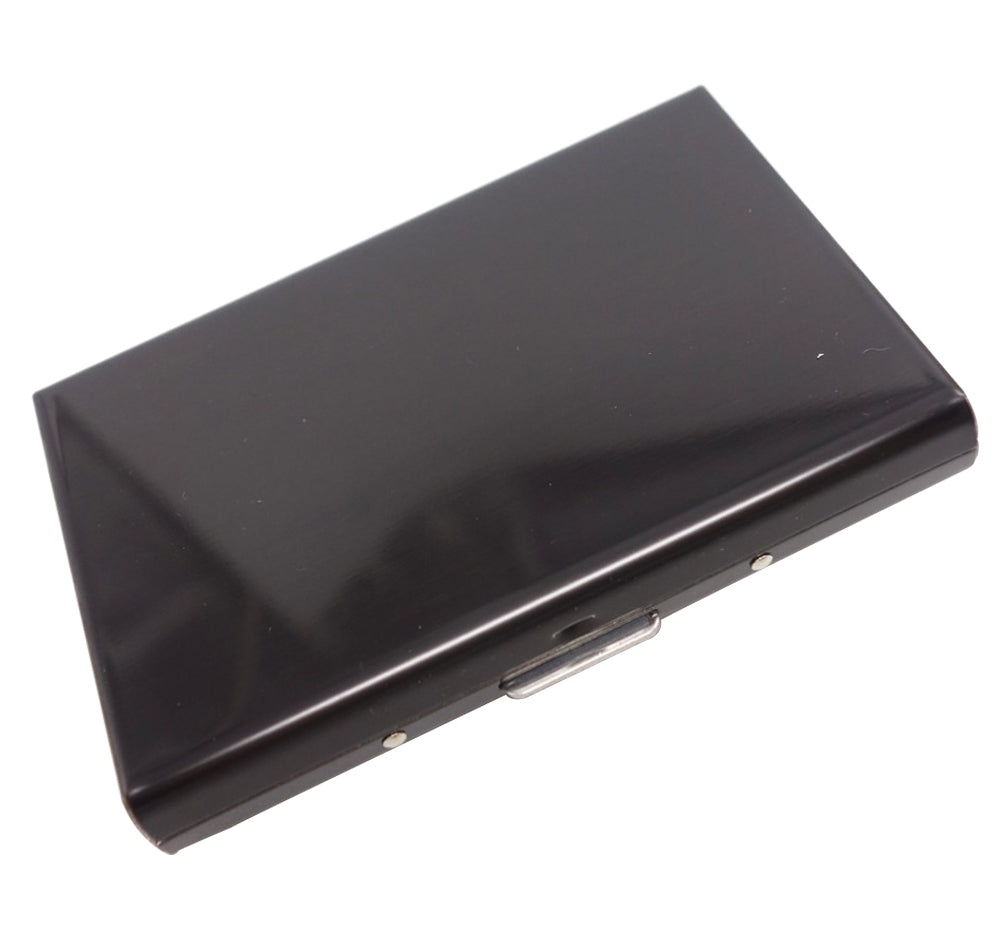 NiftyPlaza RFID Blocking Credit Card ID Holder Slim Money Men Travel Wallet Stainless Steel