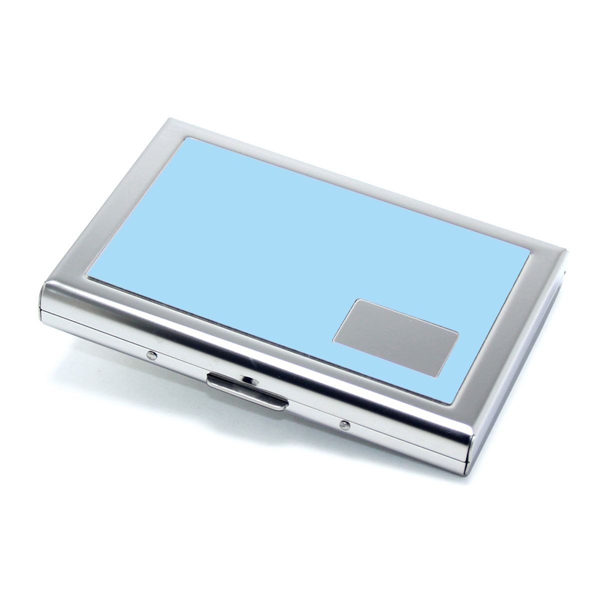 NiftyPlaza RFID Blocking Credit Card ID Holder Slim Money Men Travel Wallet Stainless Steel