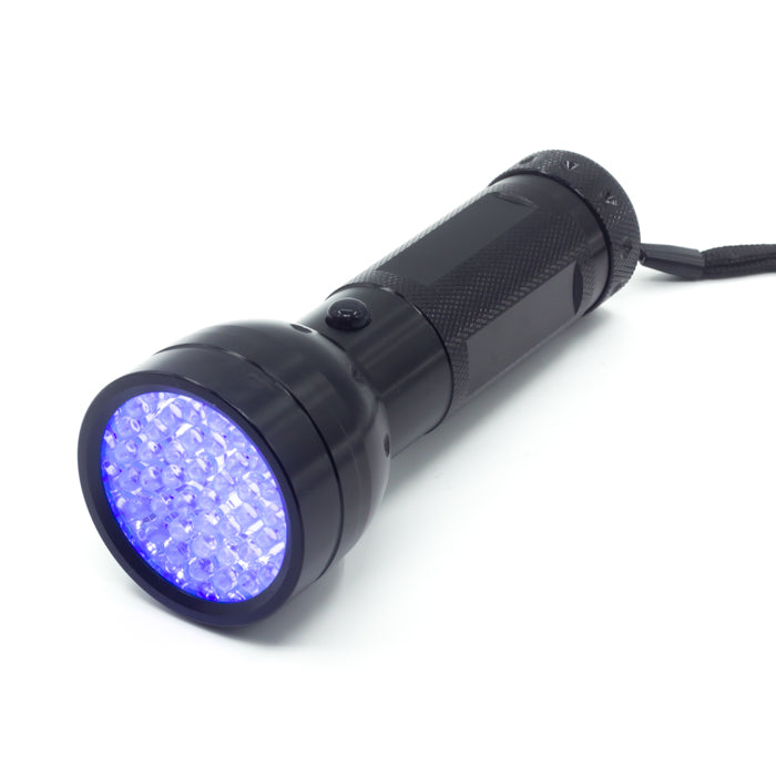 NiftyPlaza UV Ultraviolet Flashlight Black light, 51 LED 395 nM Portable Lamp Torch