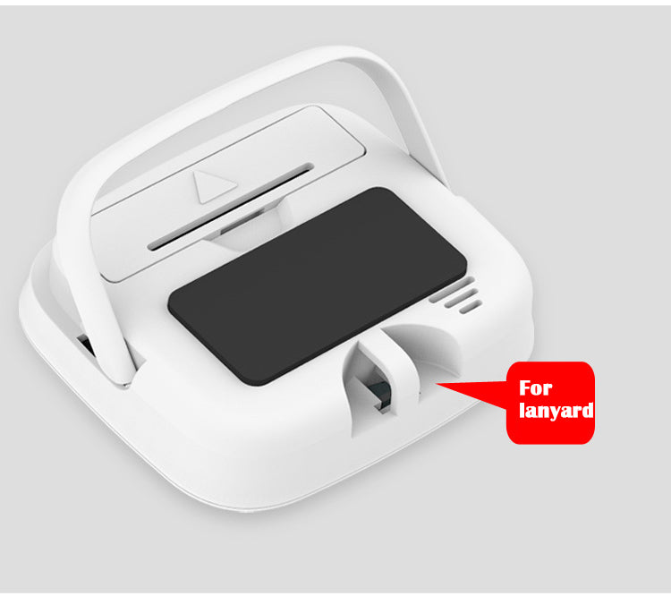 Magnetic LCD Digital Kitchen Timer with loud Alarm Backing Stand Cooking Digital Time Reminder - White