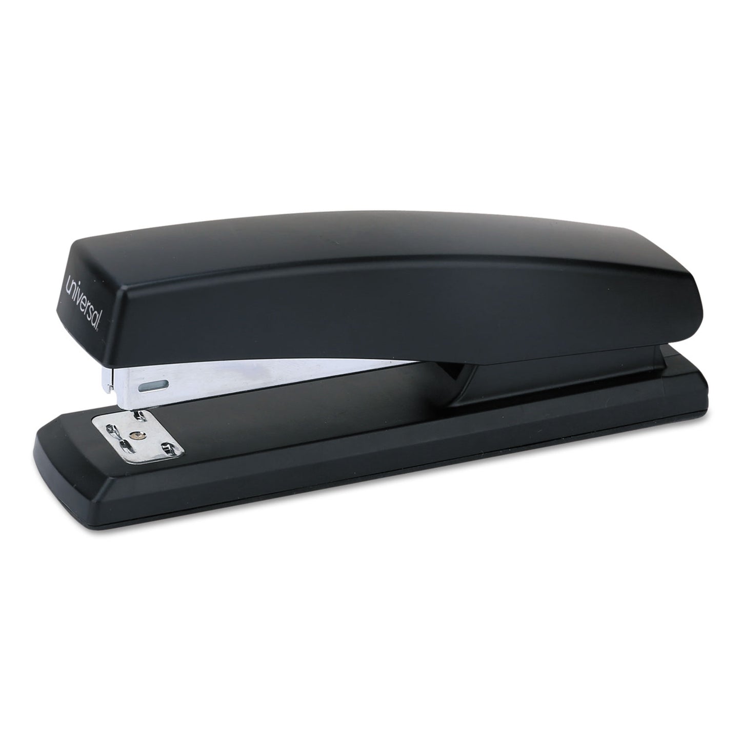 Universal Economy Full Strip Stapler, 12-Sheet Capacity, Black