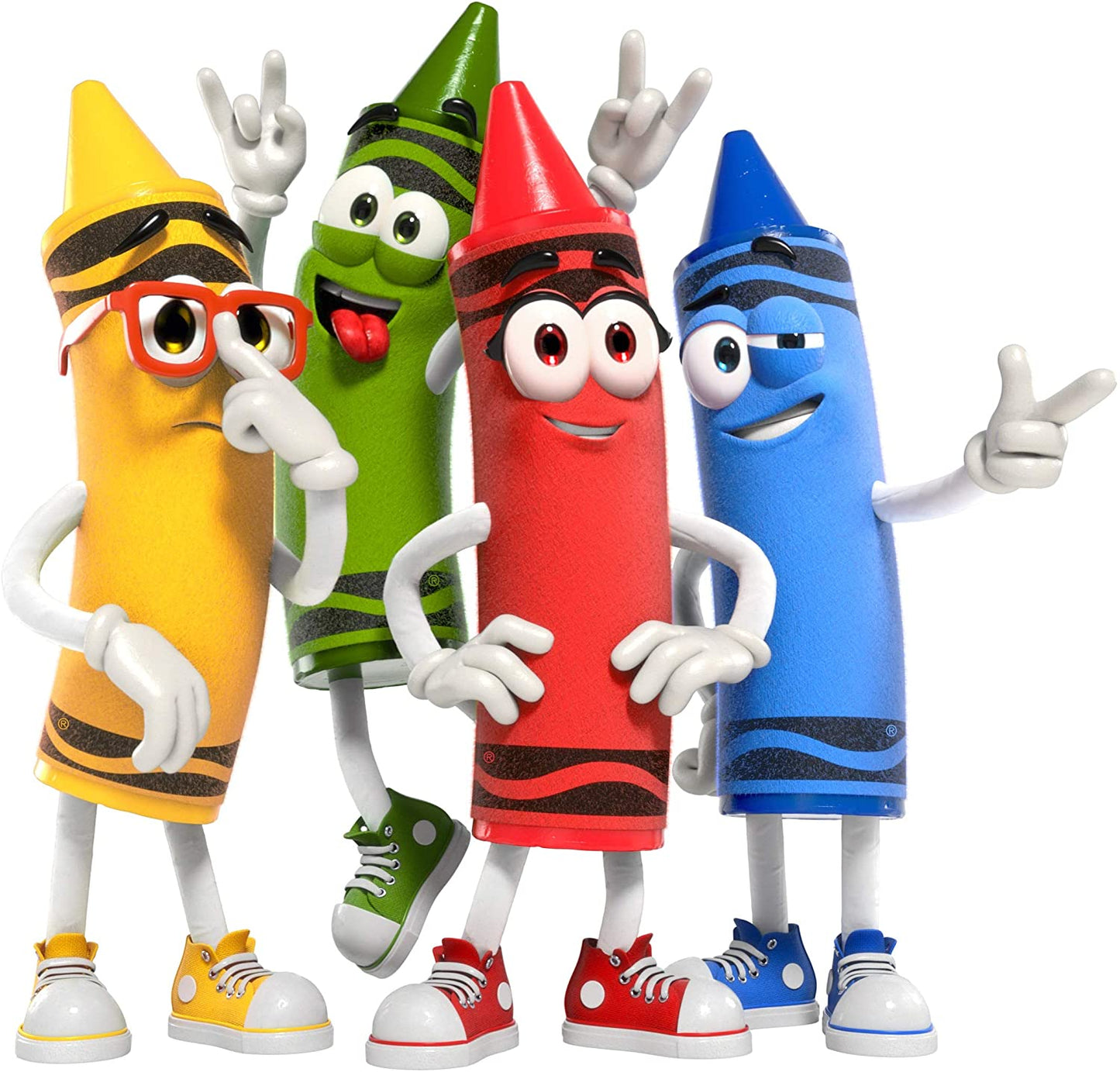 Crayola Ultra Clean Large Washable Crayons, 8 Count School Home Crafts