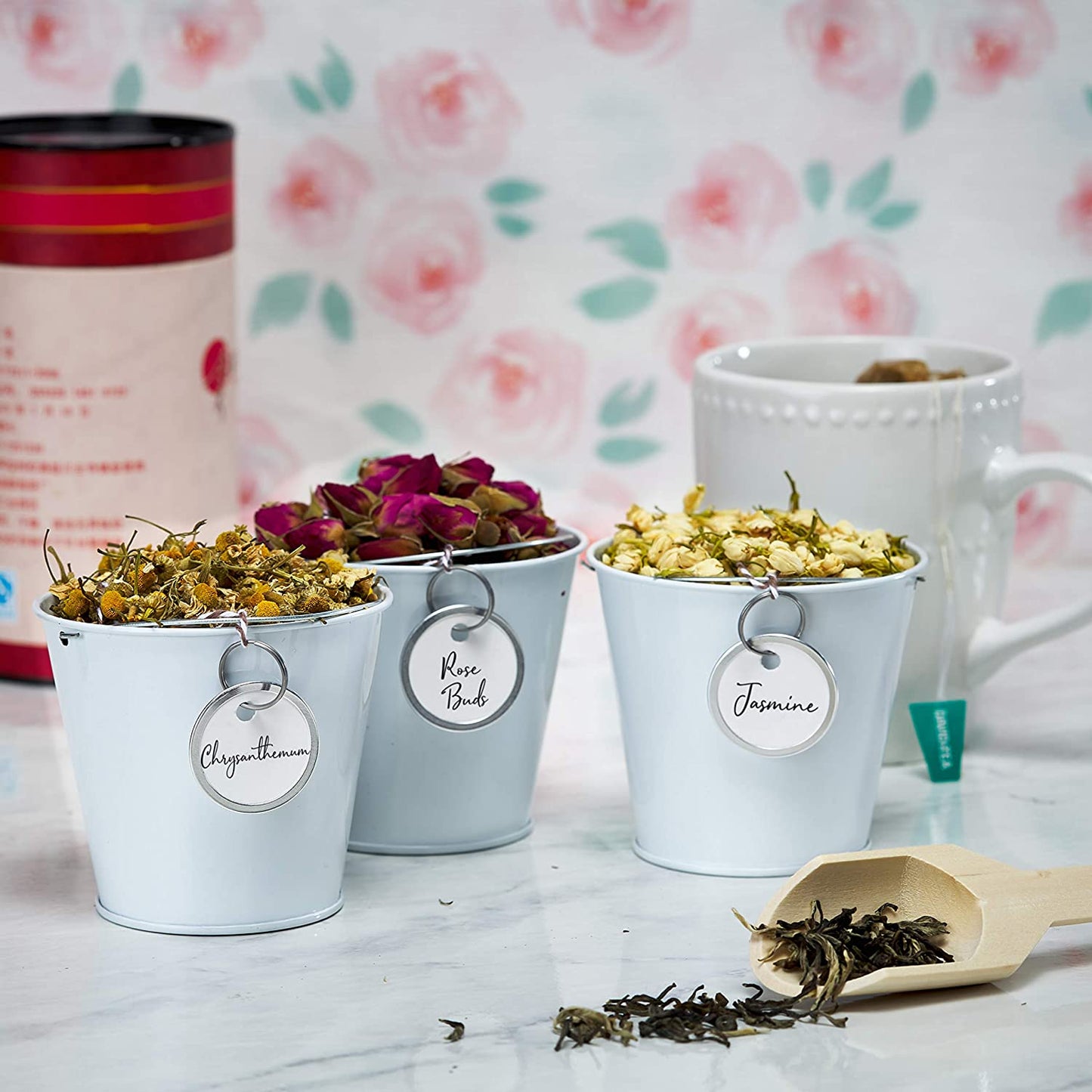 AVERY Metal Rim Key Tags, 1.25" Diameter Tag, Metal Split Ring, 50 Tags White