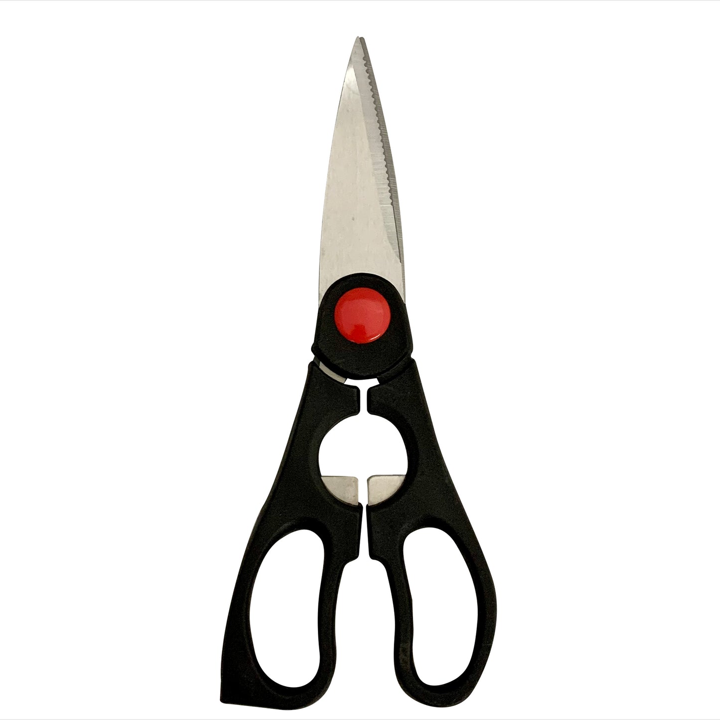 8 Inch Multipurpose Scissors Open Bottle Caps Cuts paper, Fabric Balanced, Comfortable Hold - Trisonic
