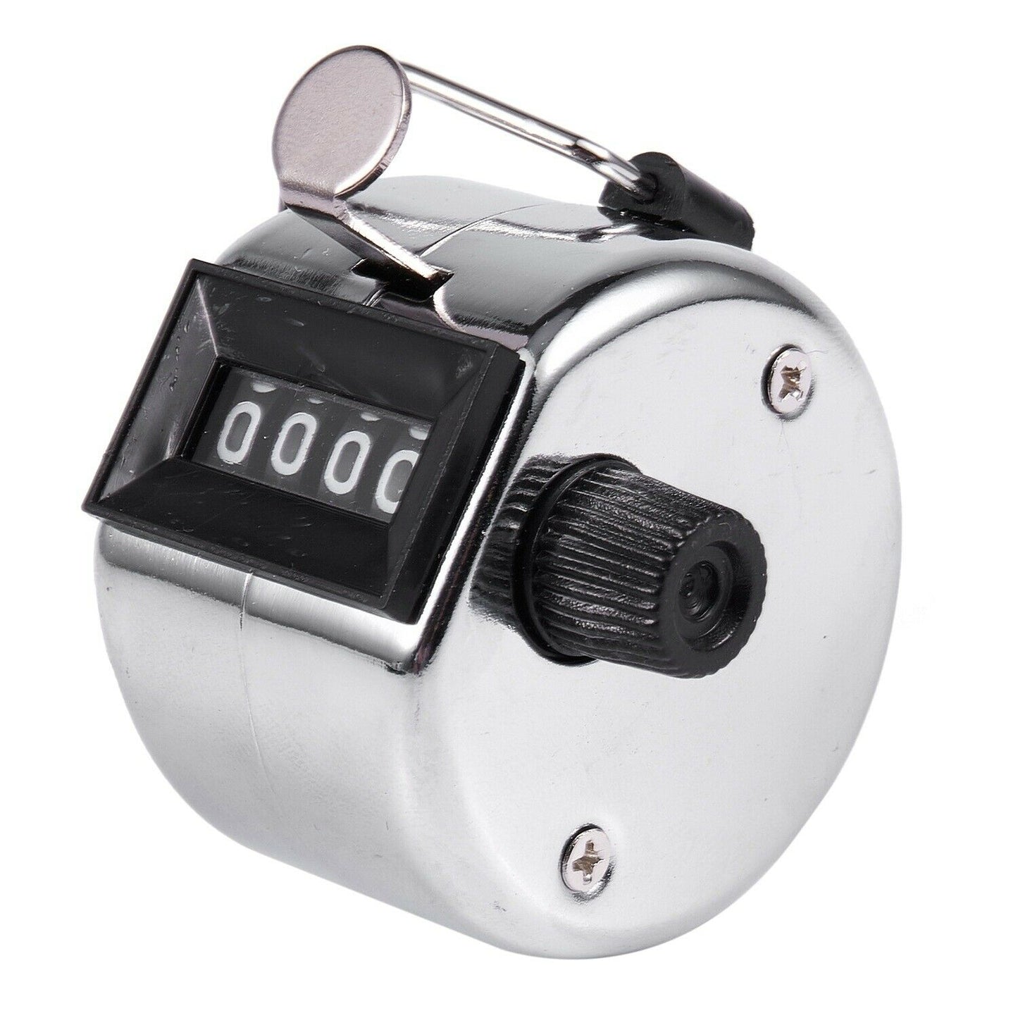 NiftyPlaza 2 Pack Hand Tally Counter 4-Digit Mechanical Palm Number Clicker With Finger Ring