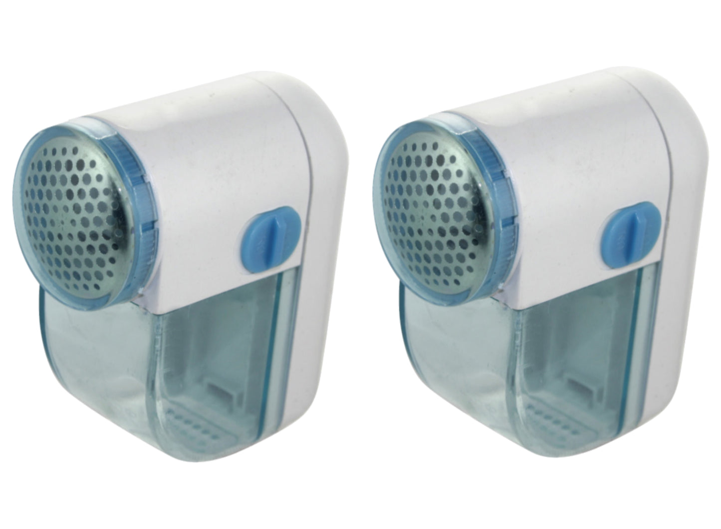 Trisonic Portable Fabric Fuzz Remover Sweater Clothes Lint Shaver Pill Clear Disposal Cartridge