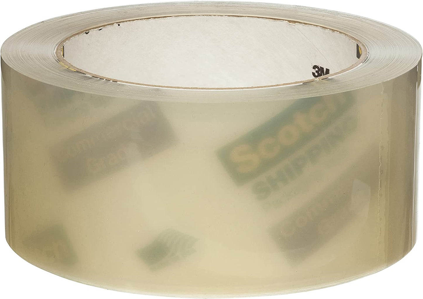 Scotch Commercial Grade Shipping Packaging Tape, 1.88" x 54.6 yd., 3" Core, Clear, Shipping and Mailing