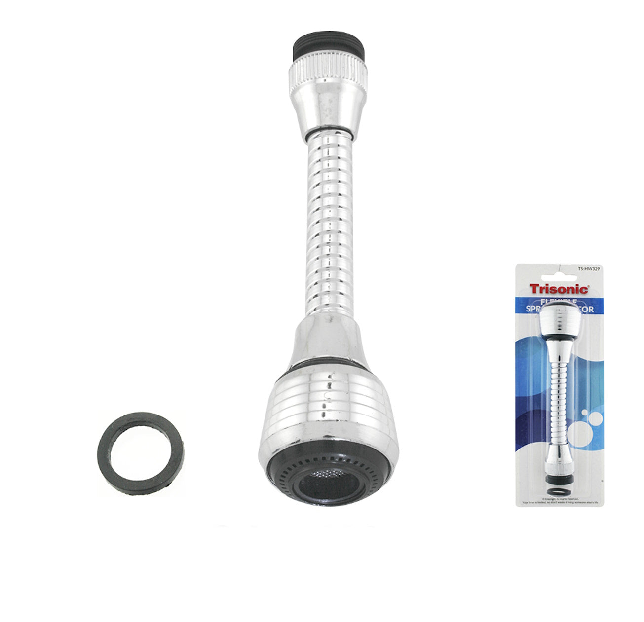 Faucet Kitchen Extender Spray 360° US Dual Tap Aerator Sink Extender Nozzle