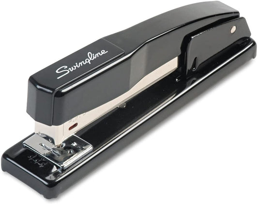 Swingline Stapler Commercial Full Strip Desk Stapler, 20-Sheet Capacity, Black