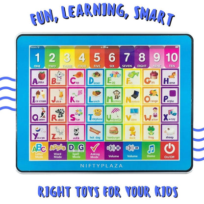 Y-Pad Educational Toy English Computer Multi Function Touch Screen Learning Tablet - Blue
