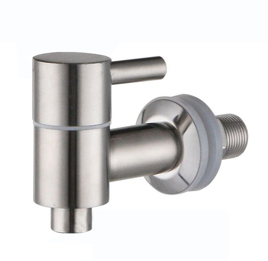 NiftyPlaza Beverage Dispenser Spigot Faucet STAINLESS STEEL 16 mm with Ceramic Valve Tap