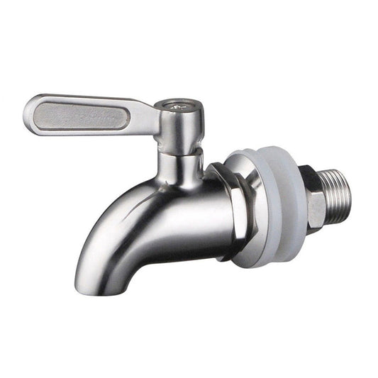 Beverage Dispenser Spigot Faucet STAINLESS STEEL 16 mm Premium Quality