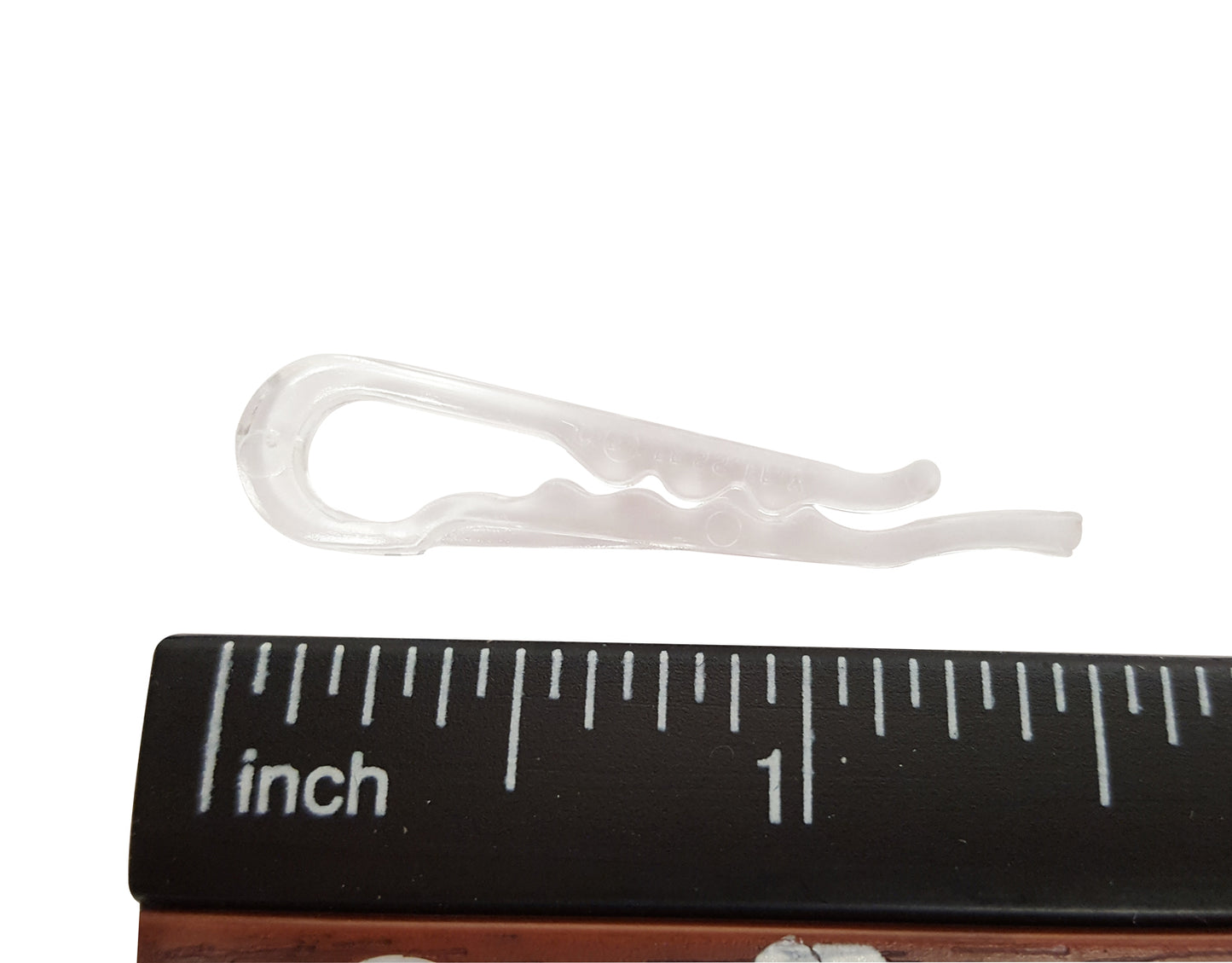 NiftyPlaza 200 Clear Plastic Alligator Clips for Shirts, Folding Ties, Socks Pants