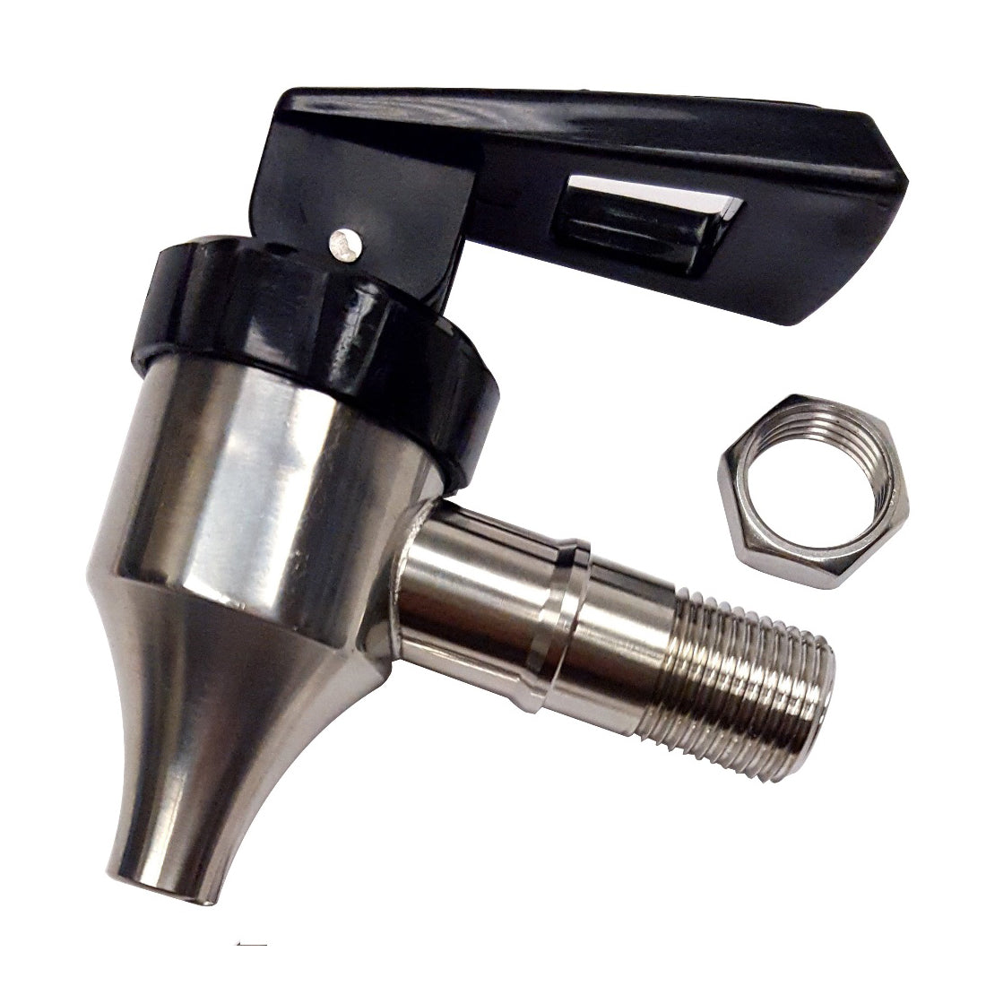 2 Pack Beverage Dispenser Spigot Faucet - Stainless Steel – Premium 16mm Spring Loaded