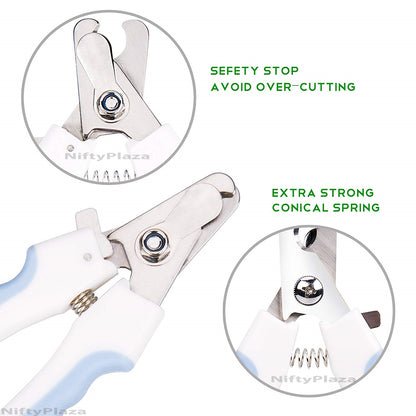 Pet Nail Clippers Cat Dog Nails Trimmer Easy Cutting Claw Cutter Grooming Tool