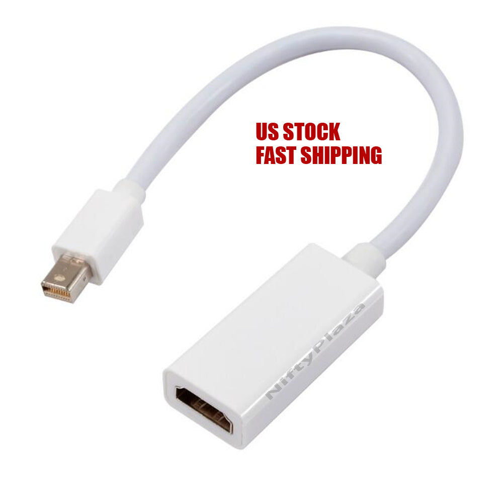 Mini Display Port DP male to HDMI female converter adapter cable support 1080P, Pro Air Mac