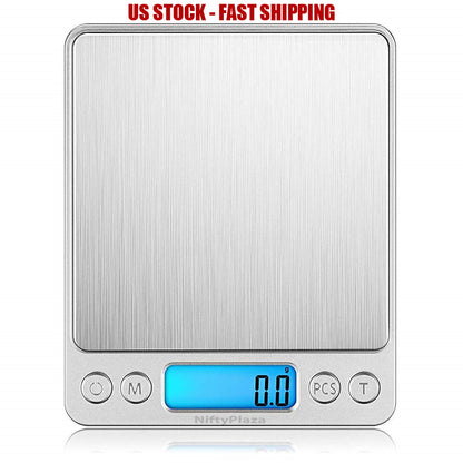 Mini Digital Scale I2000 0.01g/500g Superior Digital Platform Scale Stainless Steel Hand Scale