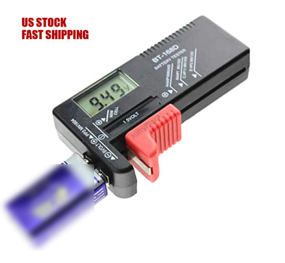 Digital Battery Tester Checker For 1.5V And AA AAA Cell BT-168D Power Measure