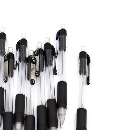Zebra Z-Grip Mechanical Pencil, 0.7mm Point Size, HB #2 Graphite, Black Grip, 7-Count