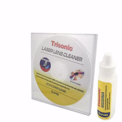 Laser Lens Cleaner for Cd Dvd Cd-rom Pc Ps2 Ps3 X-box Includes Cleaning Liquid