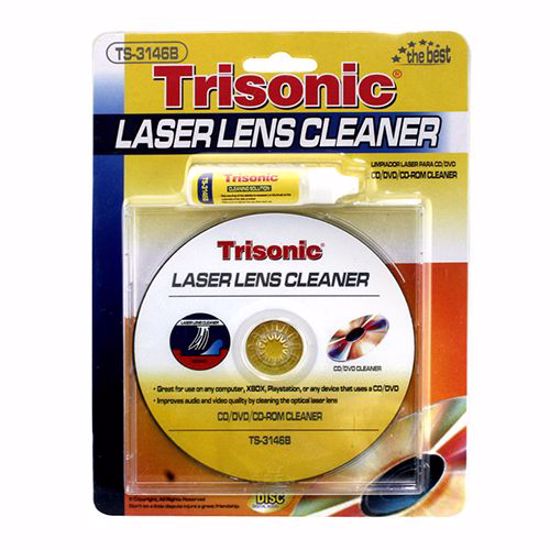 Dvd Cleaner Laser Lens Cleaner for Cd Dvd Cd-rom Pc Ps2 Ps3 X-box Includes Cleanin ...