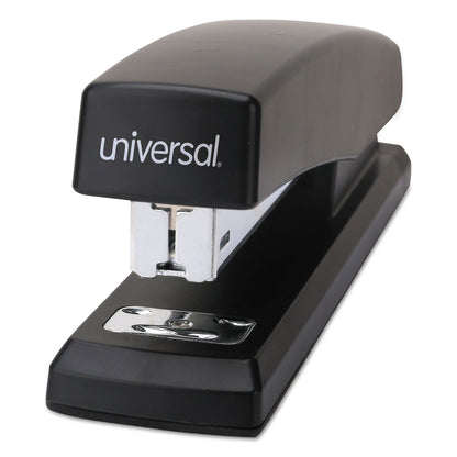 Universal Economy Full Strip Stapler, 12-Sheet Capacity, Black