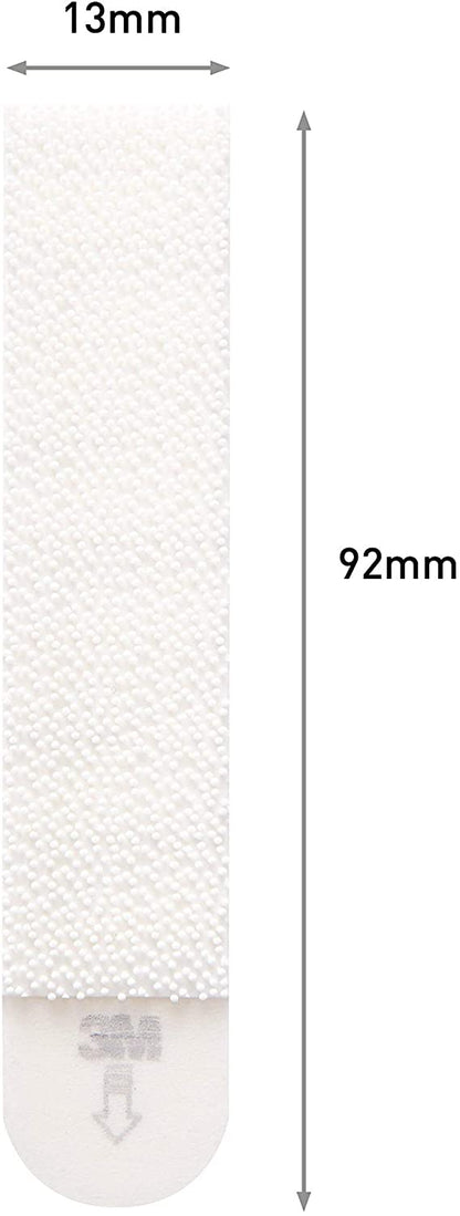 Command Picture Hanging Strips, Removable, 0.5" x 3.63", White, Holds 16 lbs 4 Pairs/Pack