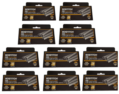 Stanley Bostitch B8 Staples 1/4 Inch, 10 Boxes (50000 Staples) Brand New
