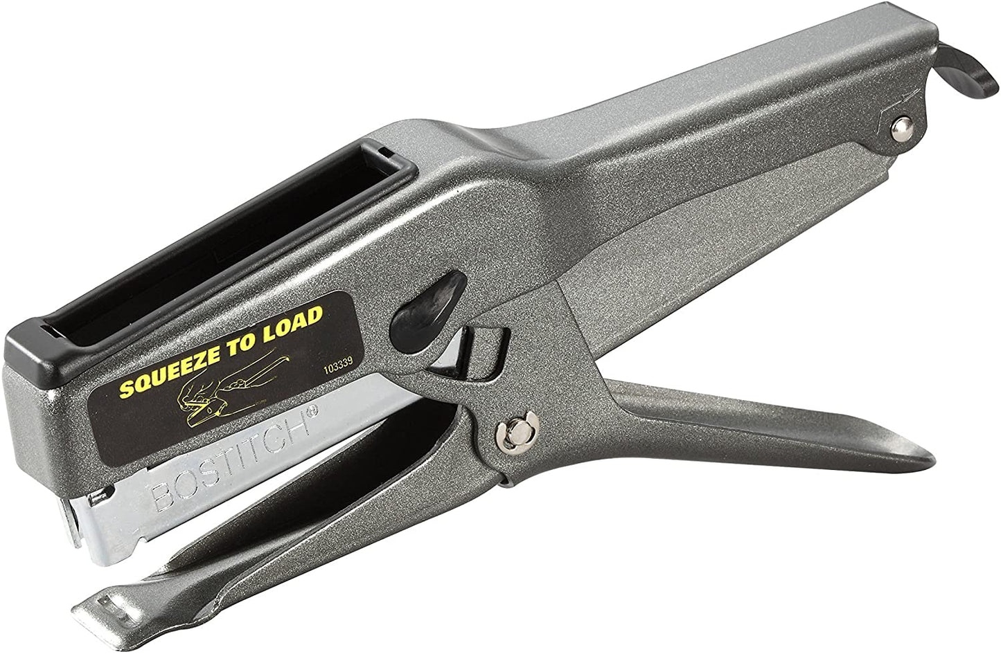 B8 Stapler 02245 Plier Staple Gun, Bostitch, Heavy Duty 45 Sheet Plier Stapler, Full-Strip