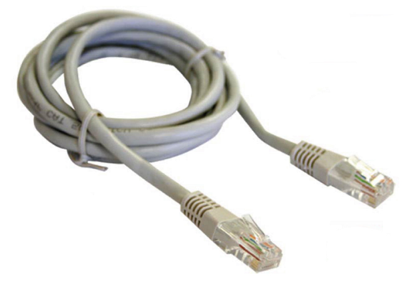 CAT-5E Networking Patch Cable 6 ft. Gray RJ45 DSL High-Speed Ethernet, SONITEK