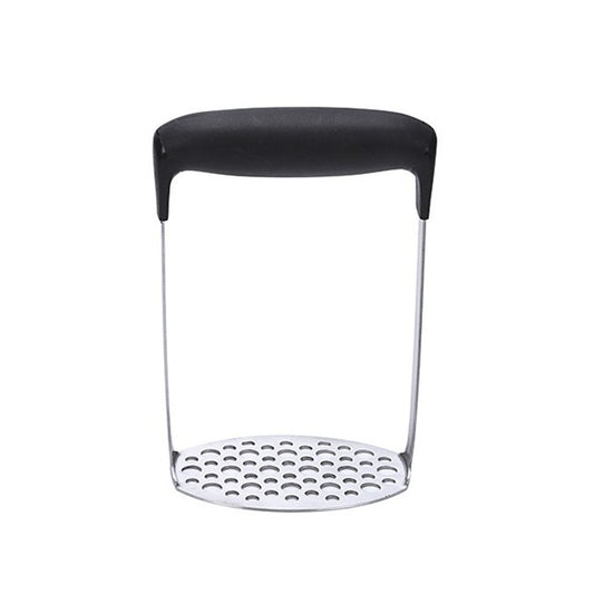 Crusher Potato Masher Long Head Hole Multifunction Stainless Steel Manual Masher Horizontal Non-slip Handle
