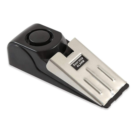 Security Door Stop Alarm 120DB Hotel Home Alarm System Wireless Security Anti-theft Mini Door Stop Safety Tools