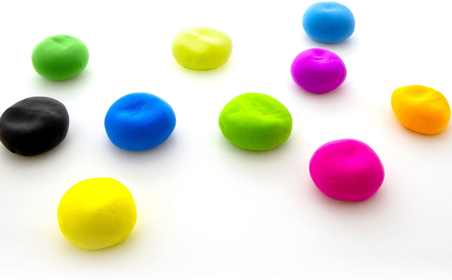 BAZIC Air Dry Clay Neon Color 2 oz, Light Modeling Dough Art Craft Slime, Non Toxic Gift Artist Kids Toddler (Random Color)