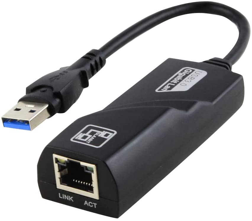 Converter USB 3.0 to RJ45 Ethernet Network Adapter 10/100/1000 Mbps Gigabit Connector