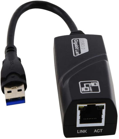 Converter USB 3.0 to RJ45 Ethernet Network Adapter 10/100/1000 Mbps Gigabit Connector