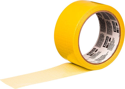 Scotch® Duct Tape, 1.88 in x 20 yd (48 mm x 18,2 m), Sunshine Yellow, 1 Roll