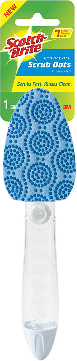 Scotch-Brite Scrub Dots Non-Scratch Dishwand, Great for kitchen, garage and outdoors