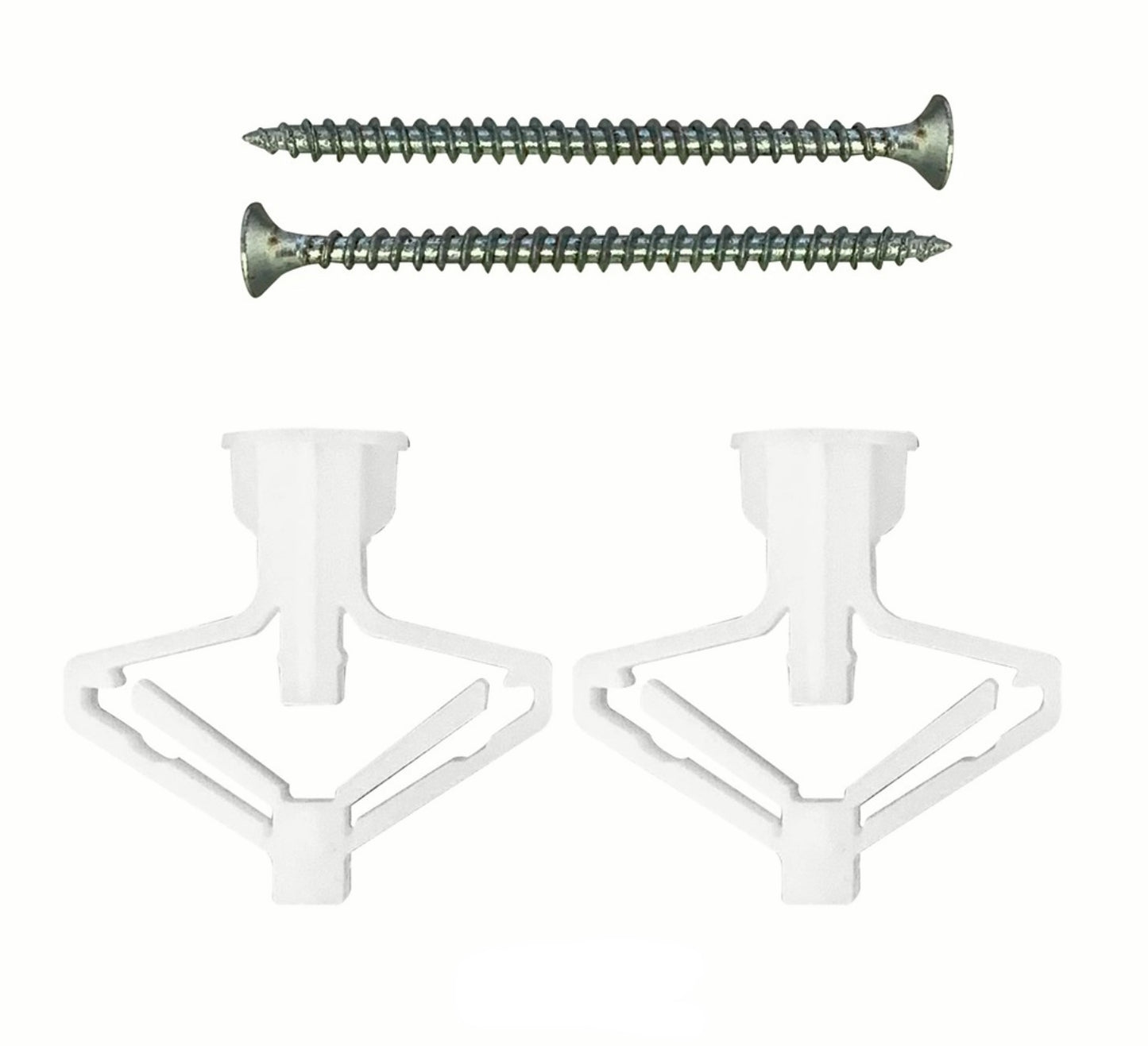 Drywall Anchor Set Wall Anchors Plasterboard Plugs Screws Butterfly Expansion Tube